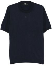 Fendi - Mini Logo T-Shirt - Lyst