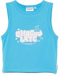 Chocoolate - Logo-Print Tank Top - Lyst