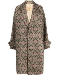 Uma Wang - Mantel Mit Jacquardmuster - Lyst