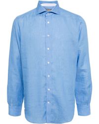N.Peal Cashmere - Megeve Linen Shirt - Lyst