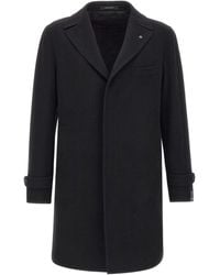 Tagliatore - Notched-lapels Coat - Lyst