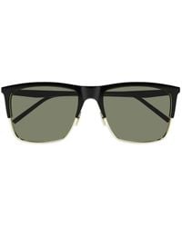 Saint Laurent - Square-Frame Sunglasses - Lyst