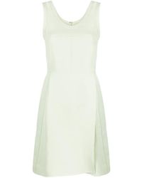Jil Sander - Sleeveless A-Line Minidress - Lyst