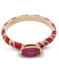 Alice Cicolini - 14kt Memphis Candy Gelbgoldring - Lyst