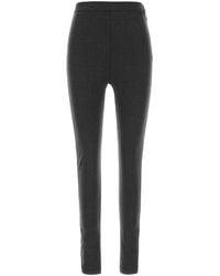 Jil Sander - Legging Met Grafiet - Lyst