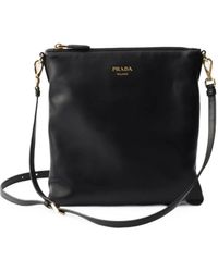 Prada - Nappa Leather Mini Shoulder Bag - Lyst