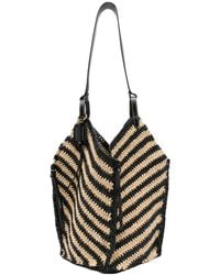 Isabel Marant - Tampa Striped Shoulder Bag - Lyst