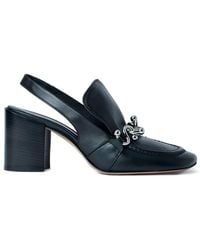 Sportmax - Square-Toe Heeled Pumps - Lyst