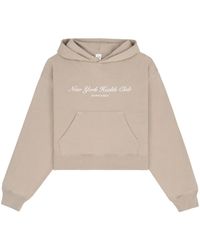 Sporty & Rich - My Health Club Hoodie Elephant In Cotton - Lyst