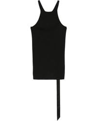 Rick Owens - Ribbed-Knit Asymmetric Top - Lyst