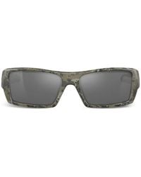 Oakley - Gascan Camouflage-Print Rectangle-Frame Sunglasses - Lyst