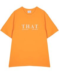 thisisneverthat - Logo Print Cotton Shirt - Lyst