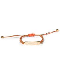Miu Miu - Cotton And Metal Bracelet - Lyst
