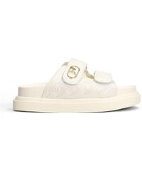 Marc Ellis - Calipso 002 Logo-Plaque Quilted Sandals - Lyst