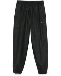 Givenchy - 4G-Motif Wool Trousers - Lyst