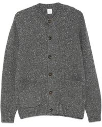 Eleventy - Marl-Knit Button-Up Cardigan - Lyst