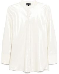 Giorgio Armani - メタリック シャツ - Lyst