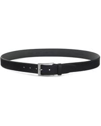 BOSS - Cinturón de piel con logo grabado - Lyst