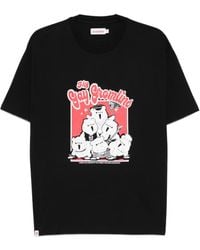 Charles Jeffrey - Graphic-Bear-Print T-Shirt - Lyst
