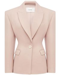 Alex Perry - Single-Breasted Contour Blazer - Lyst