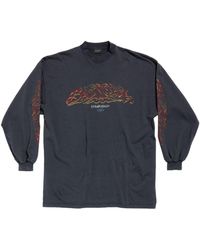 Balenciaga - Offshore Long-sleeve T-shirt - Lyst