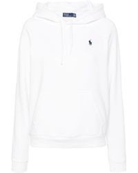 Polo Ralph Lauren - Shrunken Fit Fleece Hoodie - Lyst