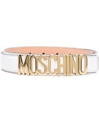Moschino - Logo-letter Belt - Lyst