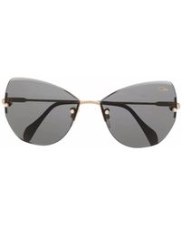 Cazal - Frameless Cat-Eye Sunglasses - Lyst