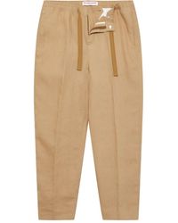 Orlebar Brown - Alex Tapered Linen Trousers - Lyst