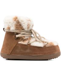 Inuikii - Teddy Lace-Up Ankle Boots - Lyst