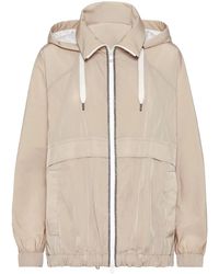 Brunello Cucinelli - Lightweight Zip-Front Jacket - Lyst