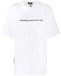 DSquared² - Made With Love T-Shirt - Lyst