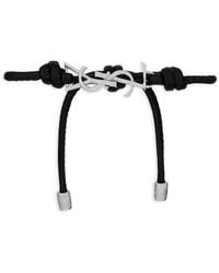 Saint Laurent - Cassandre-Plaque Bracelet - Lyst