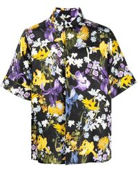Erdem - Floral-print Linen Shirt - Lyst