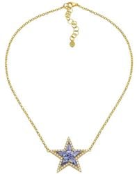 Buddha Mama - Kite Star Tanzanite And Diamond Necklace - Lyst