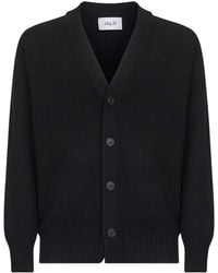 D4.0 - V-Neck Wool Cardigan - Lyst