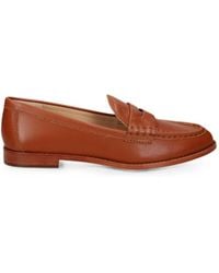 Ralph Lauren - Leather Penny Loafers - Lyst