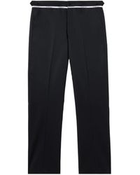 Off-White c/o Virgil Abloh - Wool Flare Trousers - Lyst