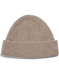 ZEGNA - Logo Beanie Hat - Lyst