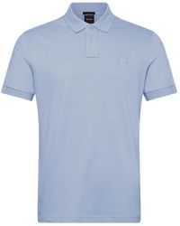 BOSS - Stretch-Cotton Slim-Fit Polo Shirt With Logo Patch - Lyst