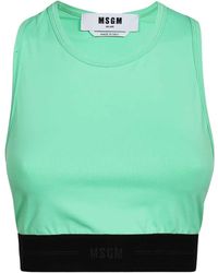 MSGM - Tanktop mit elastischem Bund - Lyst