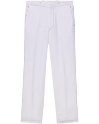 Prada - Linen Pants - Lyst