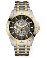 Bulova - Classic Skeleton-Dial 43Mm Watch - Lyst