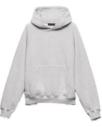 Prada - Hoodie Met Elleboog-Patch - Lyst