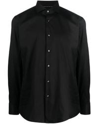BOSS - Spread-Collar Button -Up Shirt - Lyst