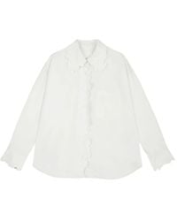 JNBY - Floral A-Line Shirt - Lyst