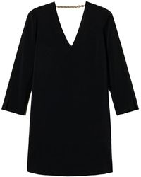 Twinset - Robe Courte Oval T À Détail De Chaîne - Lyst
