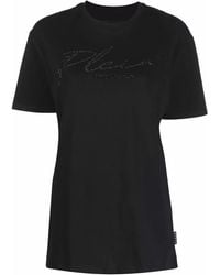 Philipp Plein - Signature Crystal-Embellished T-Shirt - Lyst