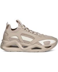 EA7 - Cut-Out-Effect Sneakers - Lyst