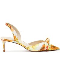 Alexandre Birman - Clarita 60mm Floral-print Slingback Sandals - Lyst